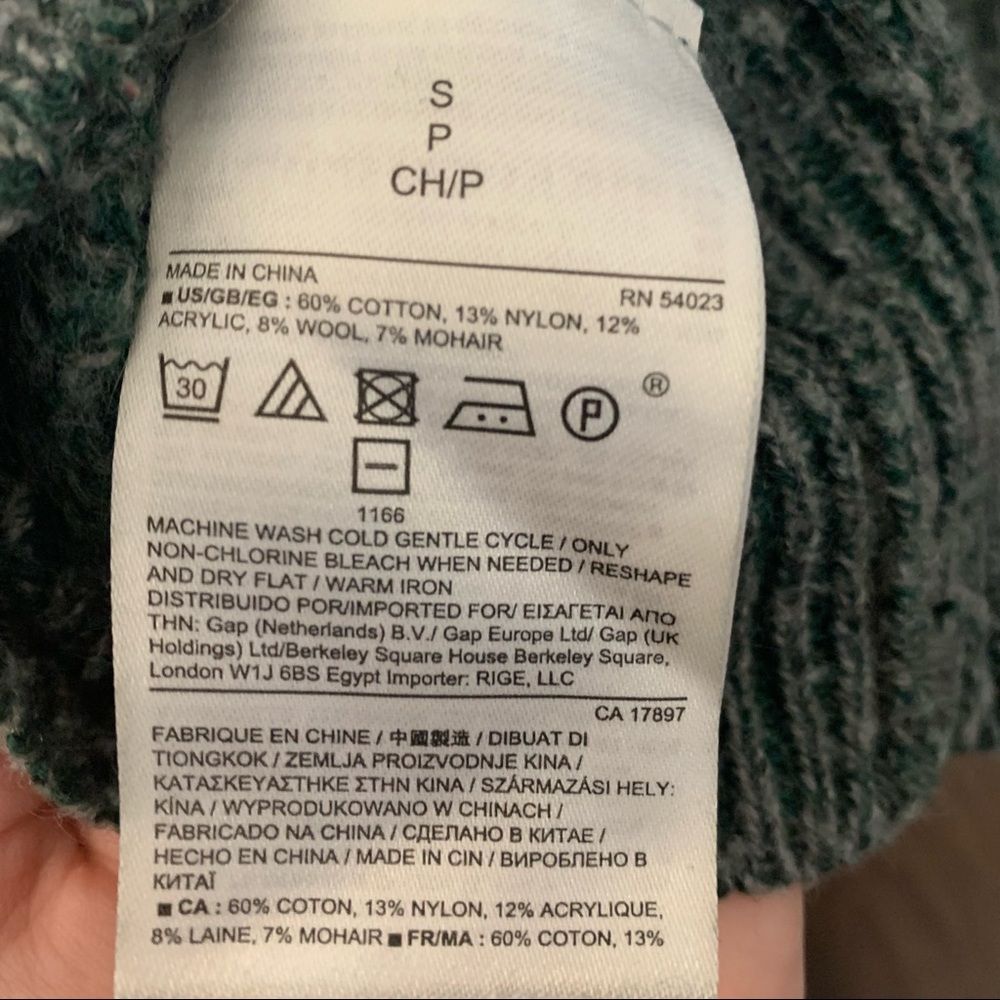 Banana Republic Dark Green Sweater - Picture 5 of 5